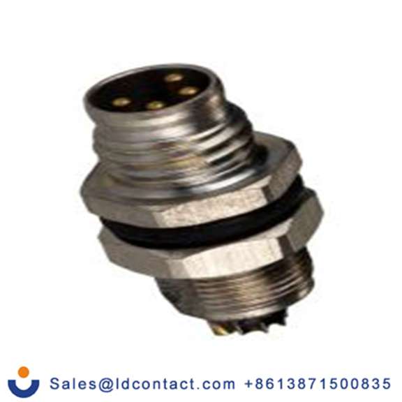 RS PRO,208-0587,M8 圆形连接器 插头, 3芯, 面板安装, 母插芯, 60.0 V, IP40, CPM08系列