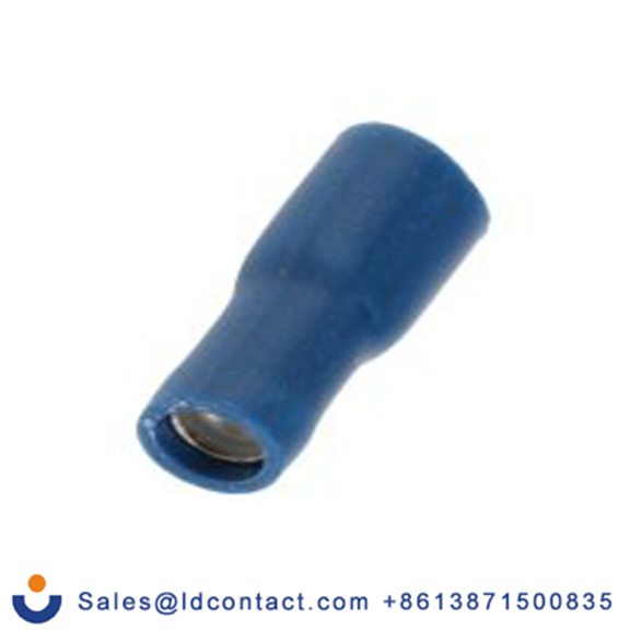 RS PRO,208-2470,绝缘 压接端子 母插, 4.8 x 0.8 mm接片, 蓝色 插簧端子, 乙烯基绝缘, 镀锡 16 AWG 黄铜触点, 最大线规14 AWG 系列