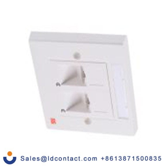 RS PRO,214-9753,, 白色 电话插座 2