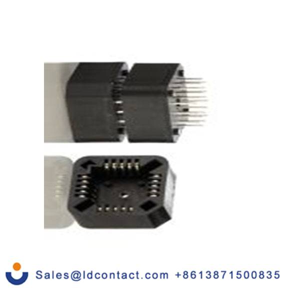 RS PRO,227-2200,PLCC 插座 IC 插座 通孔, 20触芯, 1.27 mm节距