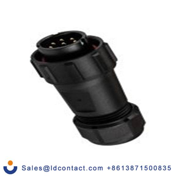 RS PRO,233-8372,21 mm 圆形连接器 插头, 8芯, 电缆安装, 公芯, 500 V, IP40, SY21系列