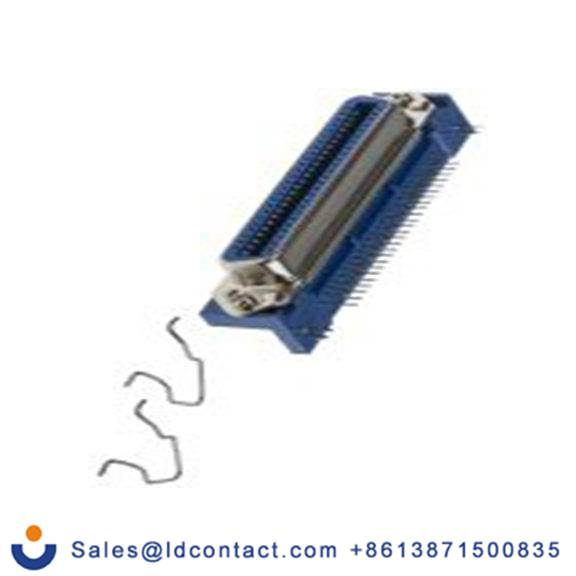 RS PRO,239-1184,50p 2排 排母 直角 通孔安装 板到板 焊接, 2.16 mm间距 Centronics系列