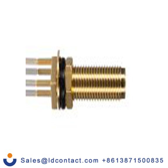 RS PRO,246-9411,SMA 连接器 母插, 50 Ω, 面板安装, 直向, 用于同轴线 SMA系列 焊接