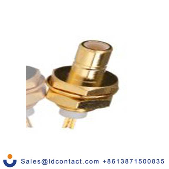 RS PRO,246-9421,SMA 连接器 公, 50 Ω, 面板安装, 直向, 用于同轴线 SMB系列 焊接