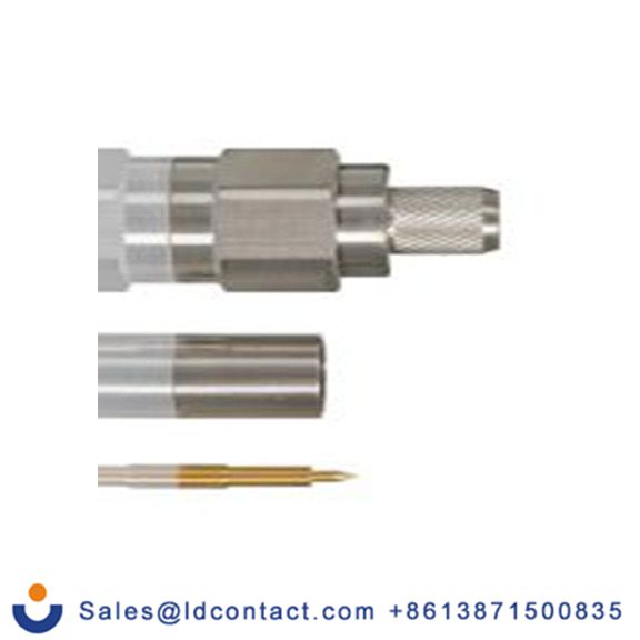 RS PRO,246-9431,N 连接器 公, 50 Ω, 电缆安装, 直向, 用于LMR-400线 N系列 压接