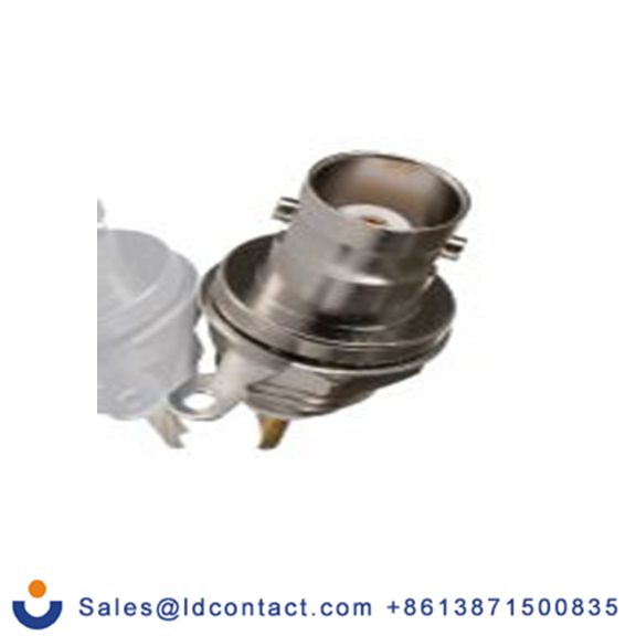 RS PRO,246-9472,BNC 连接器 母插, 50 Ω, 面板安装, 直向, 用于同轴线 BNC系列 焊接