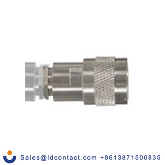 RS PRO,246-9481,TNC 连接器 公, 50 Ω, 电缆安装, 直向, 用于同轴线 TNC系列 焊接