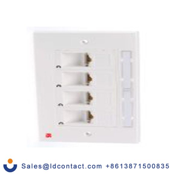 RS PRO,249-5545,, 白色 电话插座, 表面安装 4