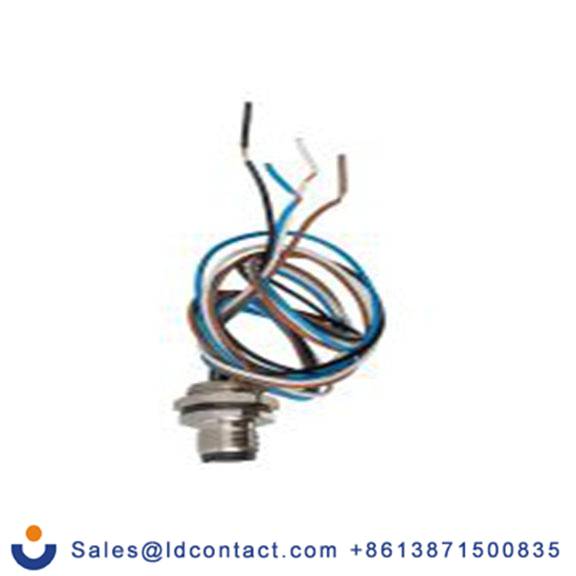 RS PRO,250-0744,M12 圆形连接器 插头, 4芯, 面板安装, 公芯, 250.0 V, IP40, CPM12系列