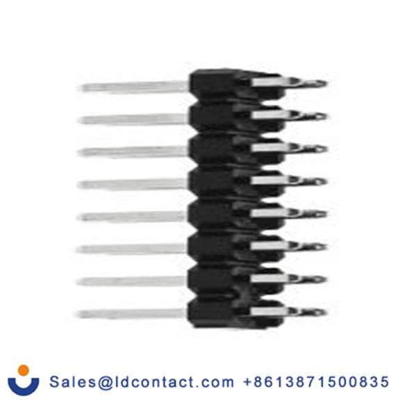 RS PRO,251-8159,16p 2排 引脚管座 直向, 2.54 mm间距, 500 V, 通孔安装 无罩