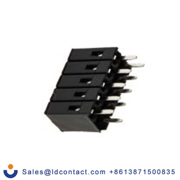 RS PRO,251-8222,10p 2排 排母 直向 通孔安装 插座条 焊接, 2.54 mm间距 W34821xxTHTRC系列