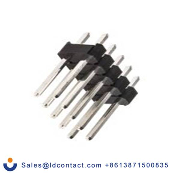 RS PRO,251-8272,10p 2排 引脚管座 直向, 2.54 mm间距, 650 V, 通孔安装 无罩