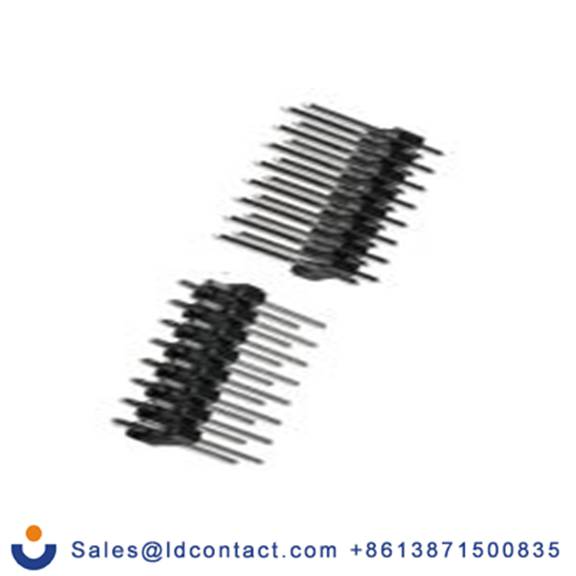 RS PRO,251-8288,16p 2排 引脚管座 直向, 2.54 mm间距, 650 V, 通孔安装 无罩