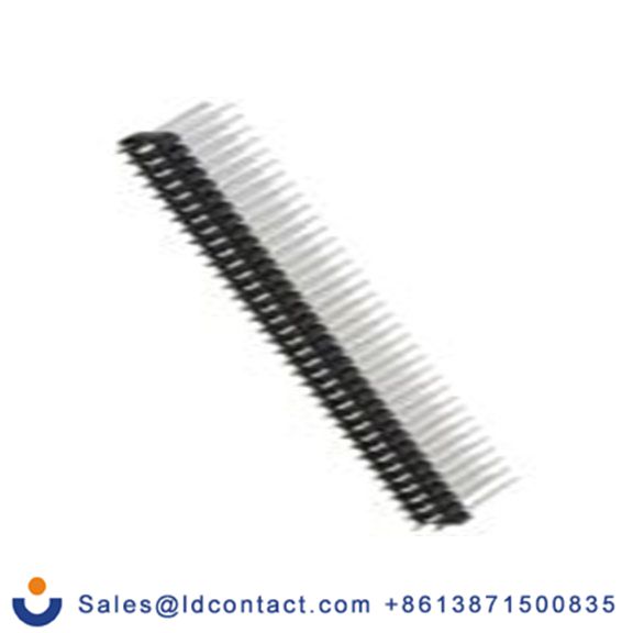 RS PRO,251-8418,72p 2排 引脚管座 直向, 2.54 mm间距, 通孔安装 无罩