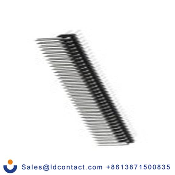 RS PRO,251-8474,72p 2排 引脚管座 直角, 2.54 mm间距, 通孔安装 无罩