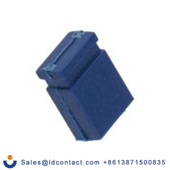 RS PRO,251-8519,短接, 2路 母插, 镀镍镀锡触点, 2.54 mm节距, 1行, 蓝色