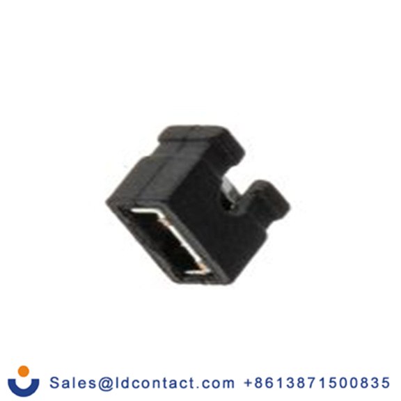 RS PRO,251-8569,短接, 2路 母插, 镀镍镀锡触点, 2.54 mm节距, 1行, 黑色