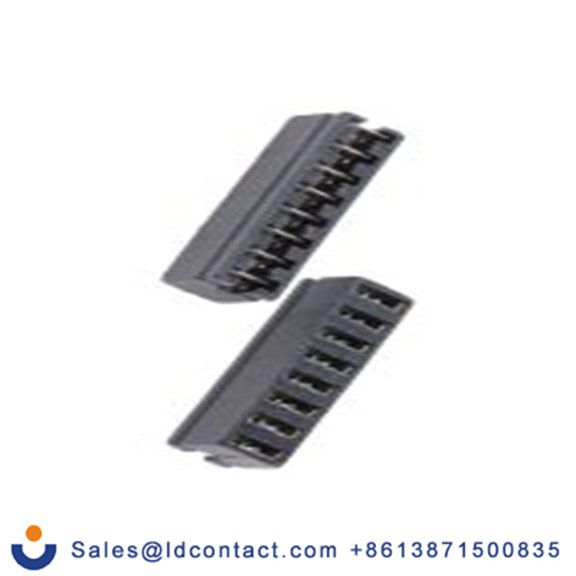 RS PRO,251-8626,短接, 8路 母插, 镀镍镀锡触点, 2.54 mm节距, 1行, 黑色