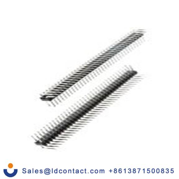 RS PRO,251-8660,72p 2排 引脚管座 直角, 2.54 mm间距, 650 V, 通孔安装 无罩