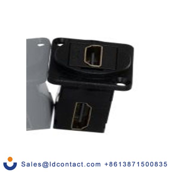 RS PRO,257-6704,HDMI 直角, 19路, 黑色 母插, 35 x 26 x 31 mm 馈通 HDMI 连接器