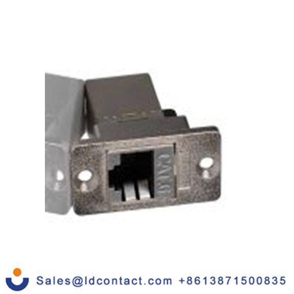 RS PRO,257-6705,RJ45 连接器 RJ45 母, 6 类网络, 1端口, 屏蔽, 33 mm长