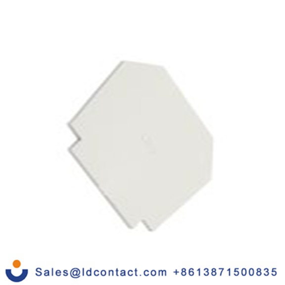 RS PRO,262-4176,16-25 端子块 端板, 尼龙 66制, 灰色