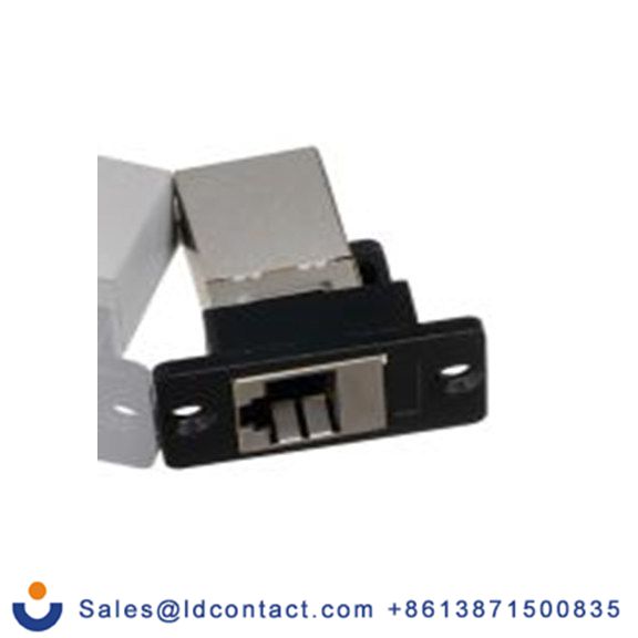 RS PRO,262-8354,网络耦合器 RJ45 母, Cat5e网络, 1端口, 箔屏蔽双绞线 (FTP), Φ24 mm, 33 mm长