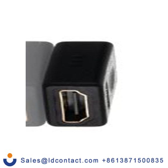 RS PRO,266-8489,HDMI 适配器 HDMI类型 母插 HDMI类型 直向, 镀金色触点 母插, ABS外壳