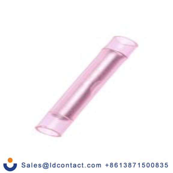 RS PRO,267-3997,电线接头连接器, 对接, 红色, Φ4 mm, 绝缘, 31 mm总长, 镀锡触点, WBNY系列 16 AWG