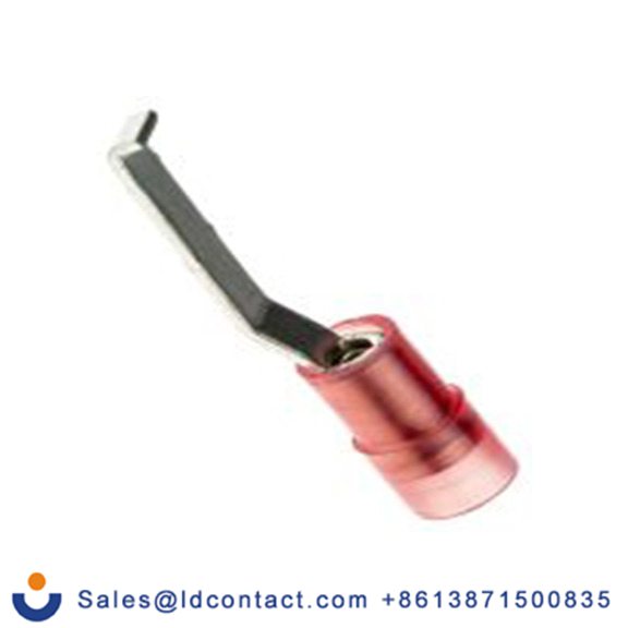 RS PRO,267-4063,片型端子, 插片3 mm宽x17.4 mm长, 绝缘x0.75 mm厚 带钩 22 AWG, 红色 16 AWG, 尼龙绝缘