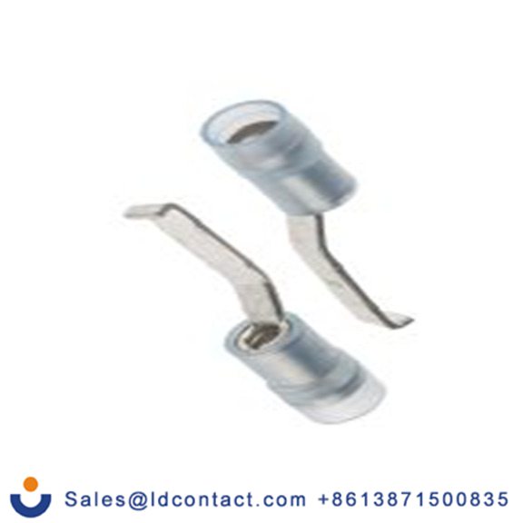 RS PRO,267-4079,片型端子, 插片3 mm宽x17.4 mm长, 绝缘x0.8 mm厚 带钩 16 AWG, 蓝色 14 AWG, 尼龙绝缘