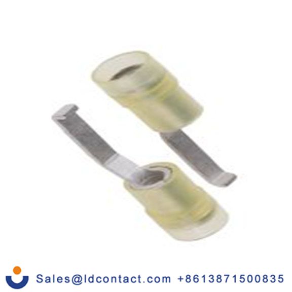 RS PRO,267-4085,片型端子, 插片3 mm宽x17.2 mm长, 绝缘x1 mm厚 带钩 12 AWG, 黄色 10 AWG, 尼龙绝缘