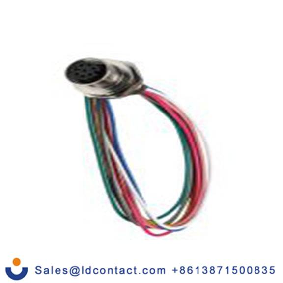 RS PRO,282-5409,Standard 圆形连接器 插座, 8芯, 面板安装, 母插芯, 30 V, IP40