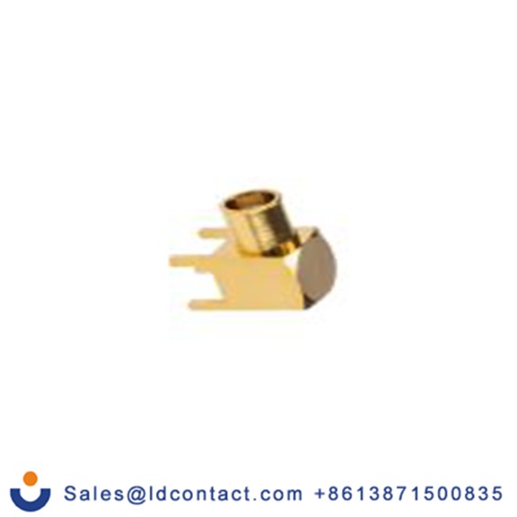 RS PRO,283-7161,MCX 连接器 母插, 50 Ω, PCB安装, 直角 45-465系列 焊接