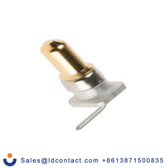 RS PRO,309-4036,背板连接器触点, 铜合金制 直角 RG178B/U, RG174A/U, 公, 最大接触电阻1 mΩ 金色, DIN 41612系列