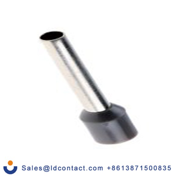 RS PRO,311-7959,绝缘 压接靴带套圈, 灰色, Φ3.2 mm x 18 mm引脚, 最大电线尺寸 12 AWG, 总长25.4 mm