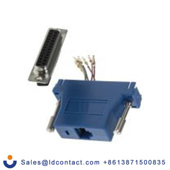 RS PRO,314-8177,D-Sub 适配器 母插, 25路D-Sub 母插转RJ45 母插, 公安装 母插