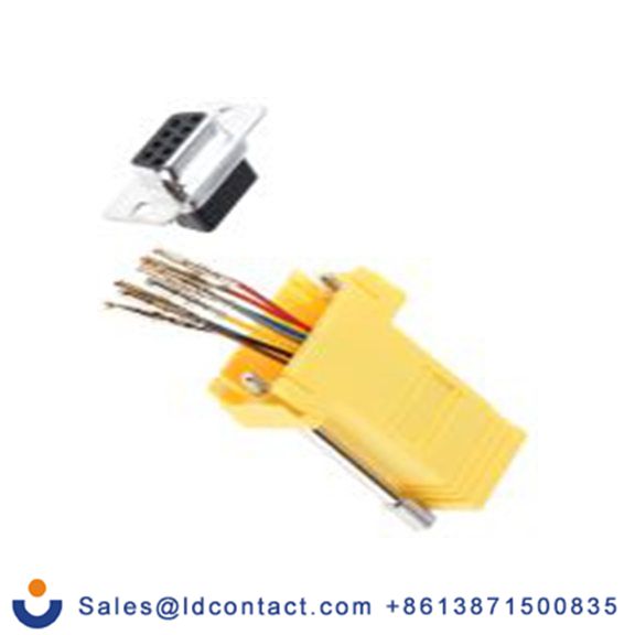 RS PRO,314-8234,D-Sub 适配器 母插, 9路D-Sub 母插转RJ45 母插, 公安装 母插