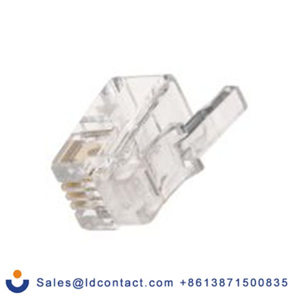 RS PRO,331-6336,RJ22 公, 电缆安装 RJ22 连接器, 1口, 4路, 直向