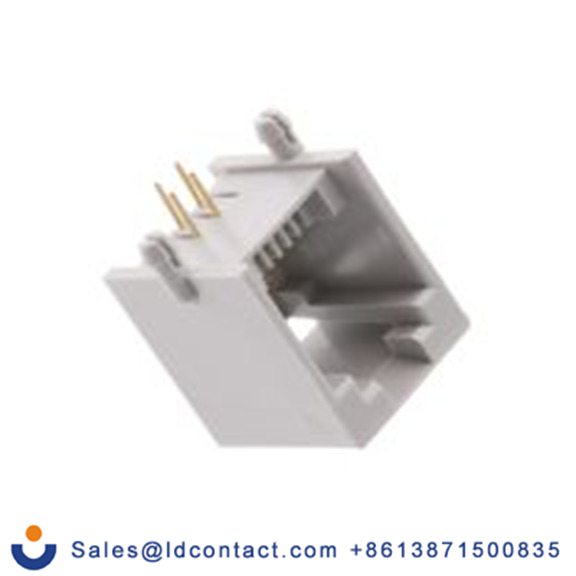 RS PRO,331-6409,RJ11 母插, PCB安装 RJ11 连接器, 1口, 6路, 直角 MTC系列