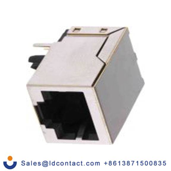 RS PRO,331-6443,RJ45 母插 五类, PCB安装 RJ45 连接器, 1口, 8路, 屏蔽, 直角 MTC系列