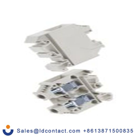 RS PRO,384-6988,1 馈通端子块, 1 kV, 10 mm²CSA, 灰色, WKN系列 螺钉 ATEX