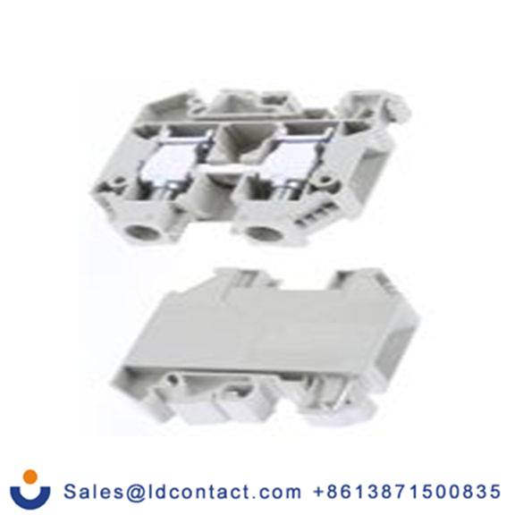 RS PRO,384-6994,1 馈通端子块, 1 kV, 16 mm²CSA, 灰色, WKN系列 螺钉 ATEX