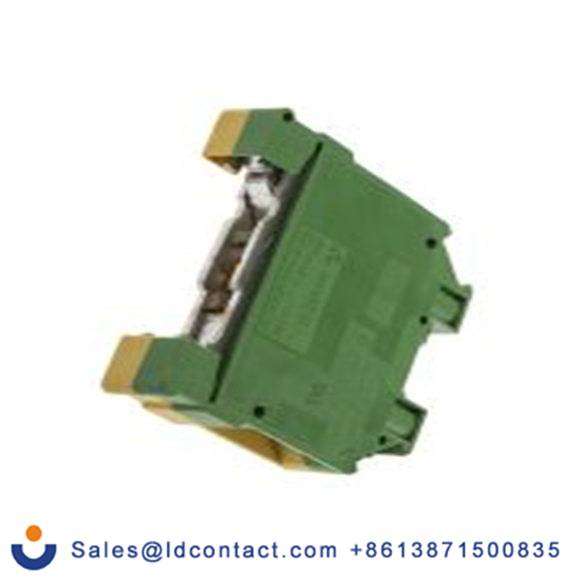 RS PRO,384-7010,2路 接地端子排, DIN 导轨型, CSA 10 mm², 800 V, 16/6 AWG线规, 54 mm长 螺钉, 10 mm宽, 黄色, 绿色 尼龙外壳