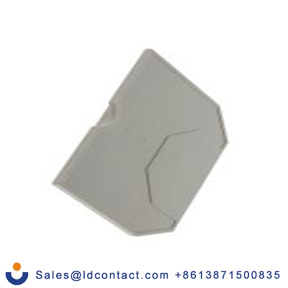 RS PRO,384-7076,DIN 导轨端子块 盖轮廓载体, 灰色, APN系列