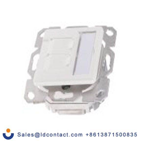 RS PRO,422-6060,Cat5e, 45°插入 双口 面板 RJ45接口, 2路 全屏蔽x60 mmx49 mm