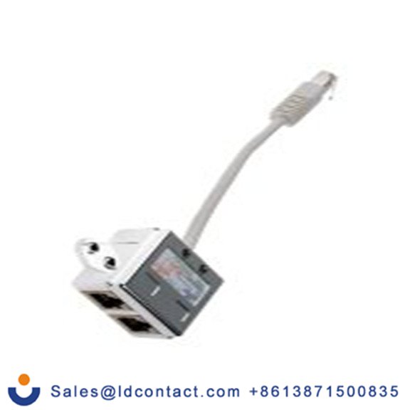 RS PRO,443-9519,RJ适配器 RJ45, Cat5e网络, 2端口, 屏蔽 170 mm 长, 191.1 mm长