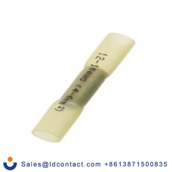 RS PRO,458-0724,接头连接器, 压接接头, 黄色, 绝缘, 42 mm总长, SUMISEAL-BAG 3 YEL系列 10 AWG