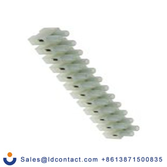 RS PRO,464-9700,非熔断型端子排, 12路, 15 mm节距, 400 V 50A, 线规10 mm², 直接安装, 天然色 螺钉