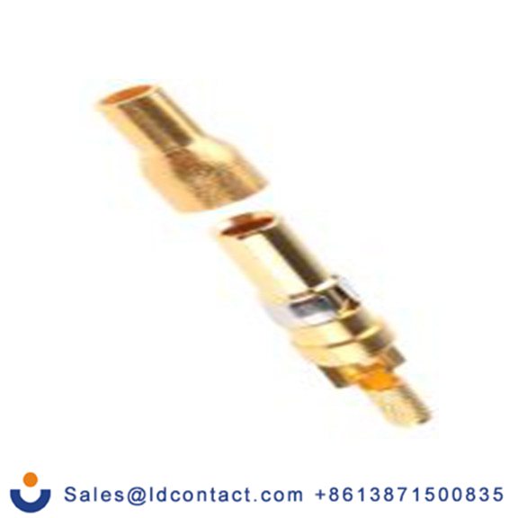 RS PRO,477-7243,背板连接器触点, 铜合金制 直向 RG316/U, RG188A/U, RG-174U, 公, 最大接触电阻2.7 mΩ 金色, DIN 41612系列